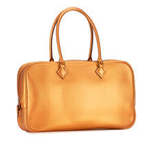 Hermes | Pre-Owned Metallic Chevre Coromandel Plume Elan 28 | Orange
