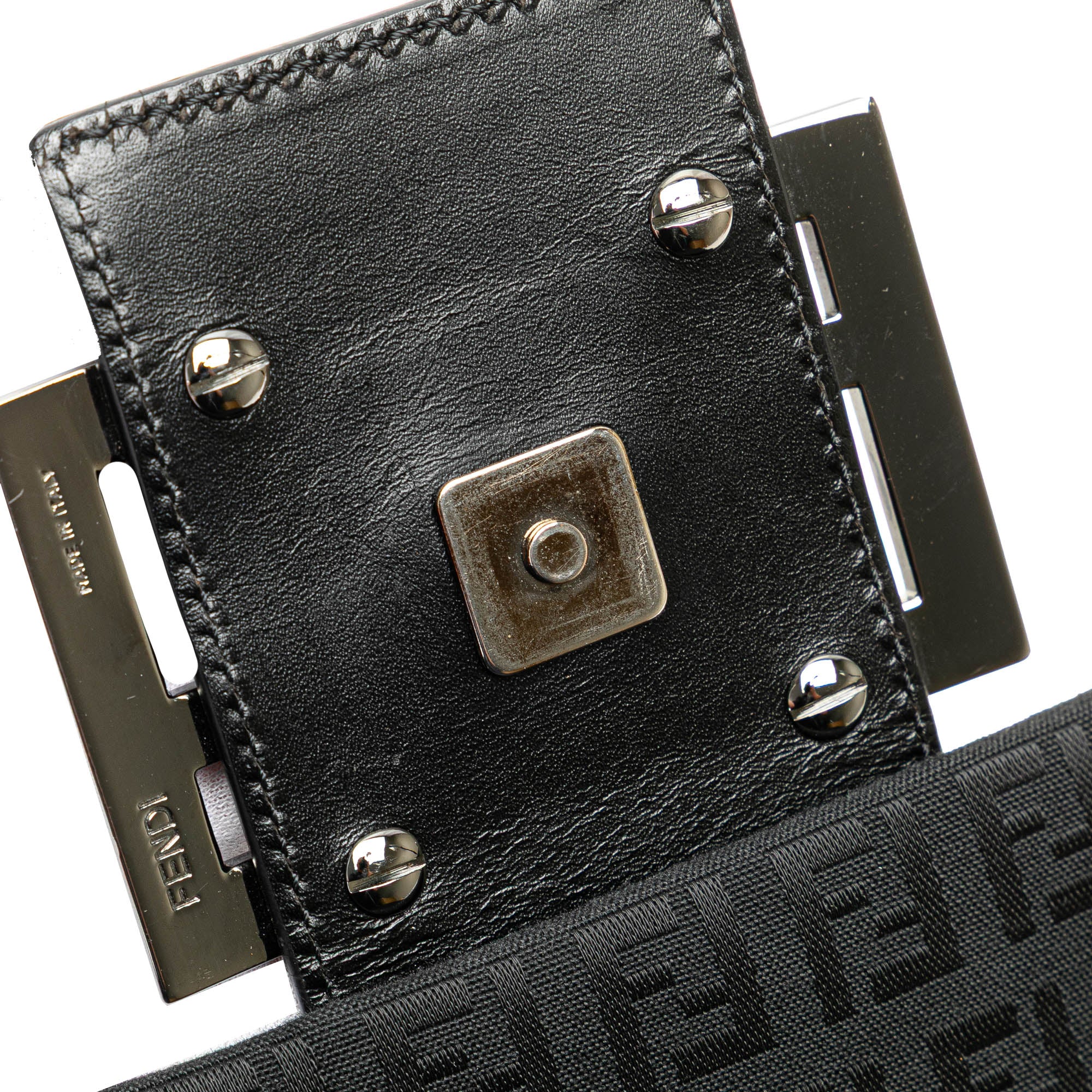 Fendi | Pre-Owned Zucchino Canvas Crossbody - VI | Black