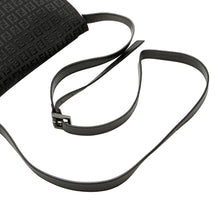 Fendi | Pre-Owned Zucchino Canvas Crossbody - VI | Black