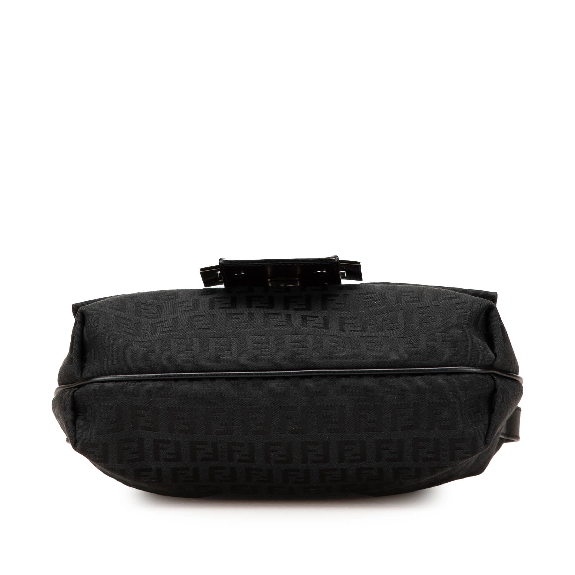 Fendi | Pre-Owned Zucchino Canvas Crossbody - VI | Black