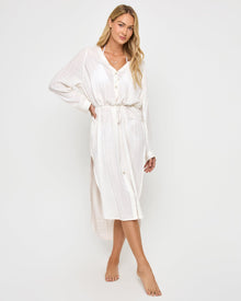 Yoli Shirtdress | Cream