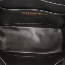 Chanel | Pre-Owned Mini Square Classic Patent Single Flap with Golden Chain Shoulder Strap | Black