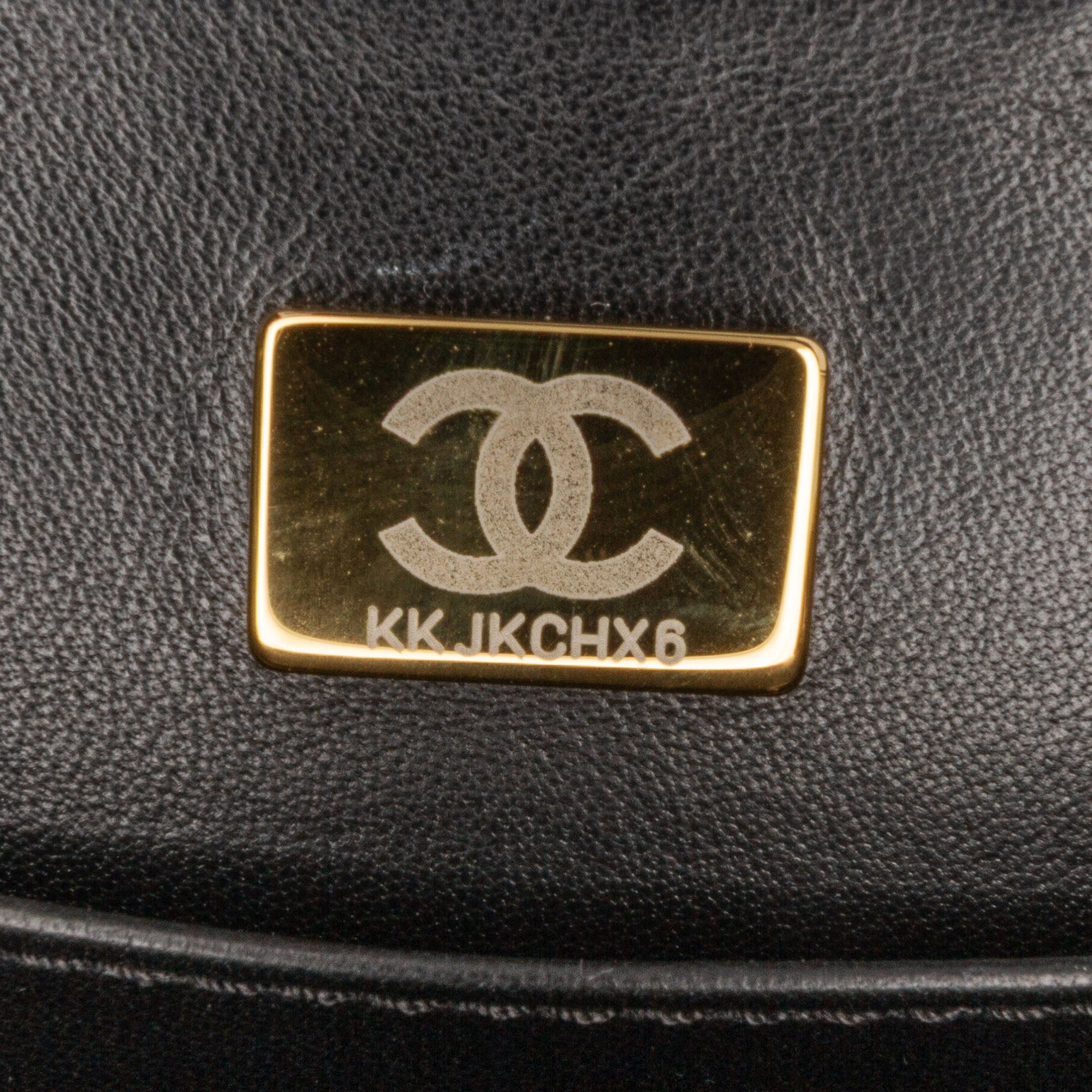 Chanel | Pre-Owned Mini Square Classic Patent Single Flap with Golden Chain Shoulder Strap | Black