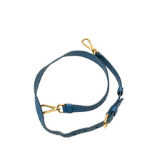 Prada | Pre-Owned Vitello Daino Canapa Open Convertible Tote | Blue