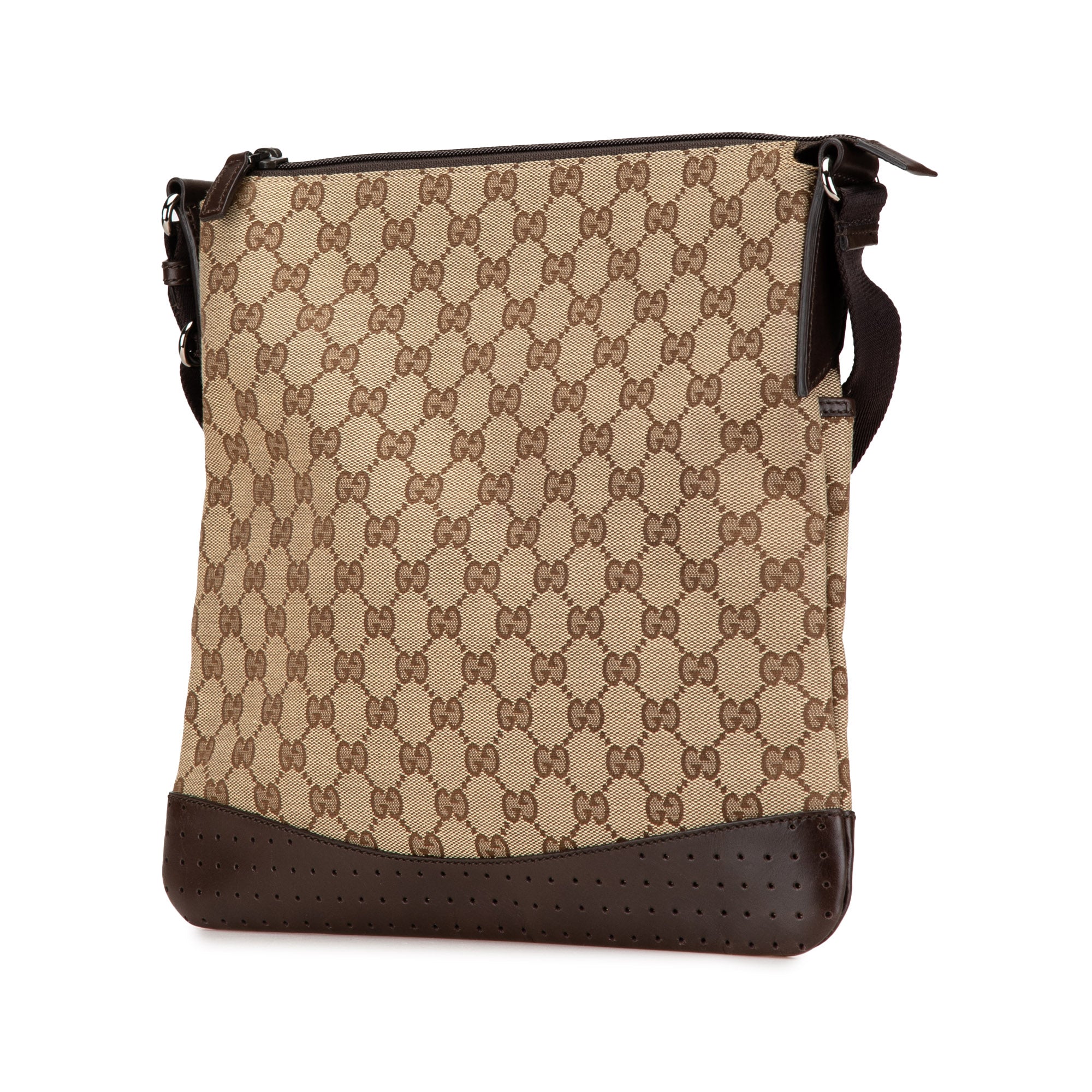 Gucci | Pre-Owned GG Canvas Crossbody - I | Beige