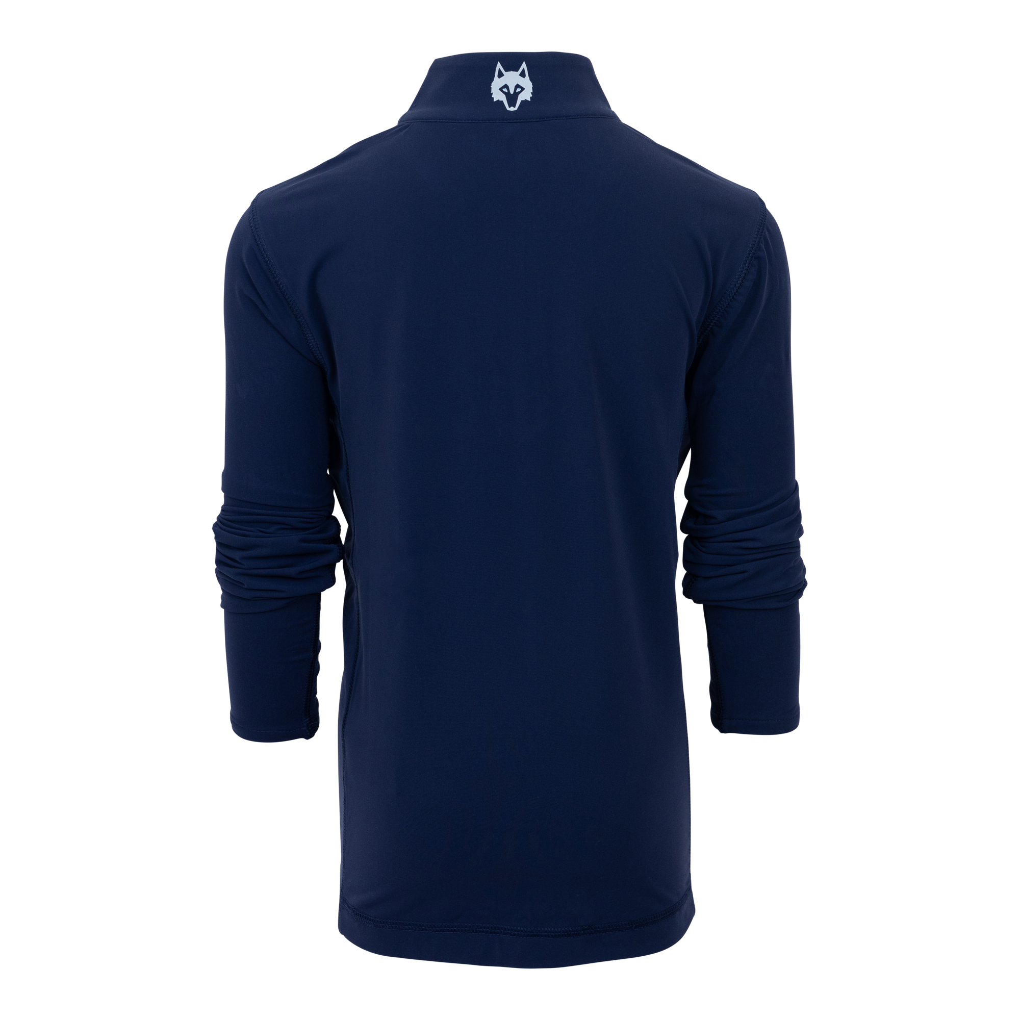 Boy | Tate Mockneck Quarter-Zip | Maltese Blue