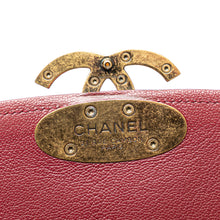 Chanel | Pre-Owned Medium Calfskin Coco Curve Flap | Red/Dark Red