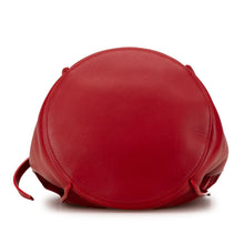 Celine | Pre-Owned Leather Big Bag Bucket Crossbody - III | Red
