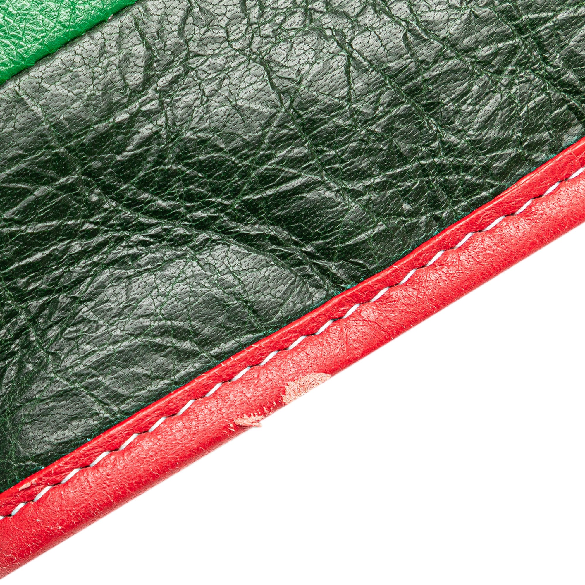 Balenciaga | Pre-Owned Lambskin Bazar Clutch | Red
