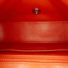 Chanel | Pre-Owned Mini Rectangular Classic Lambskin Single Flap | Orange