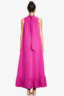 ONE33 SOCIAL | The Yolanda Fuchsia High-Low Maxi Gown | Pink