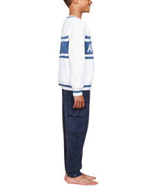Youth | Cozychic Cotton Apres Pullover | Cream-Lakeside