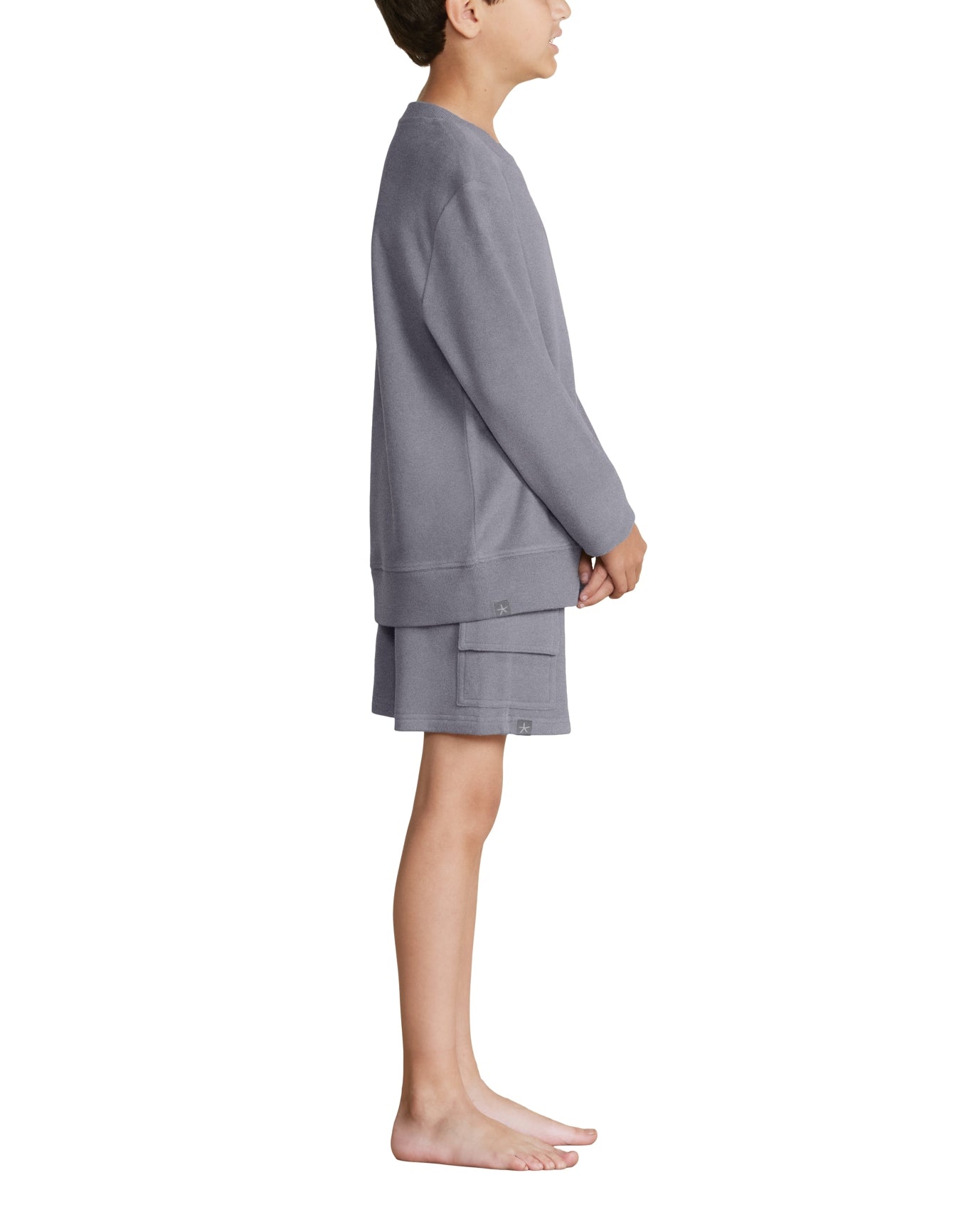 Youth | MC Brushed Fleece Pullover | Coal