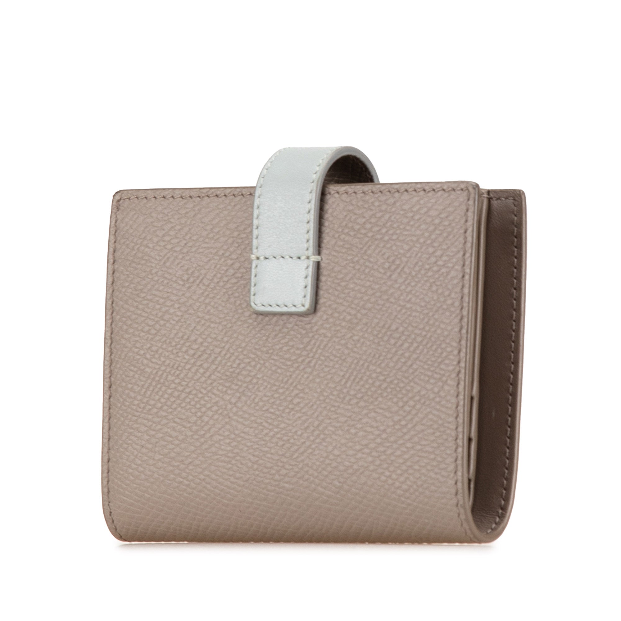 Celine | Pre-Owned Small Multifunction Strap Wallet | Brown
