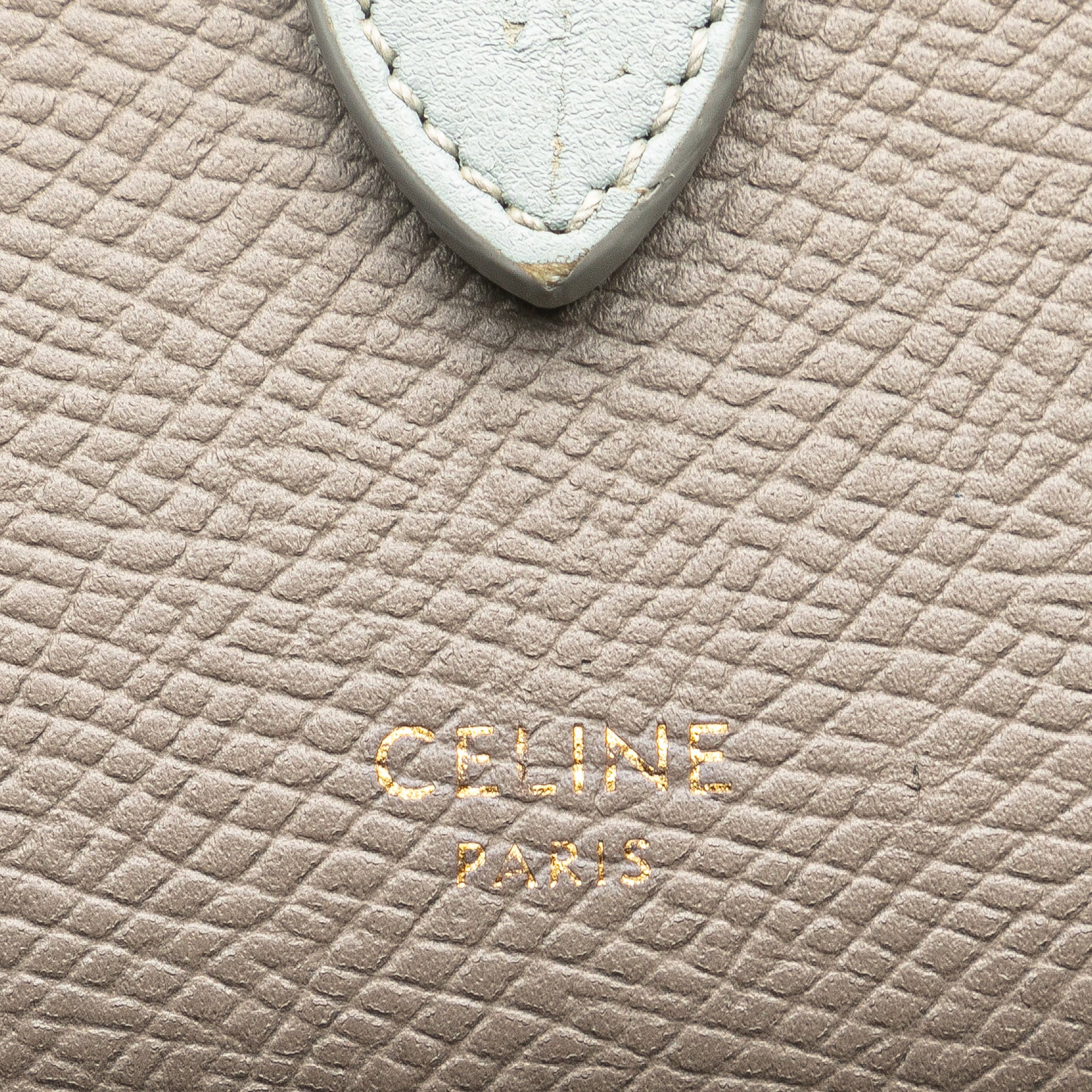 Celine | Pre-Owned Small Multifunction Strap Wallet | Brown