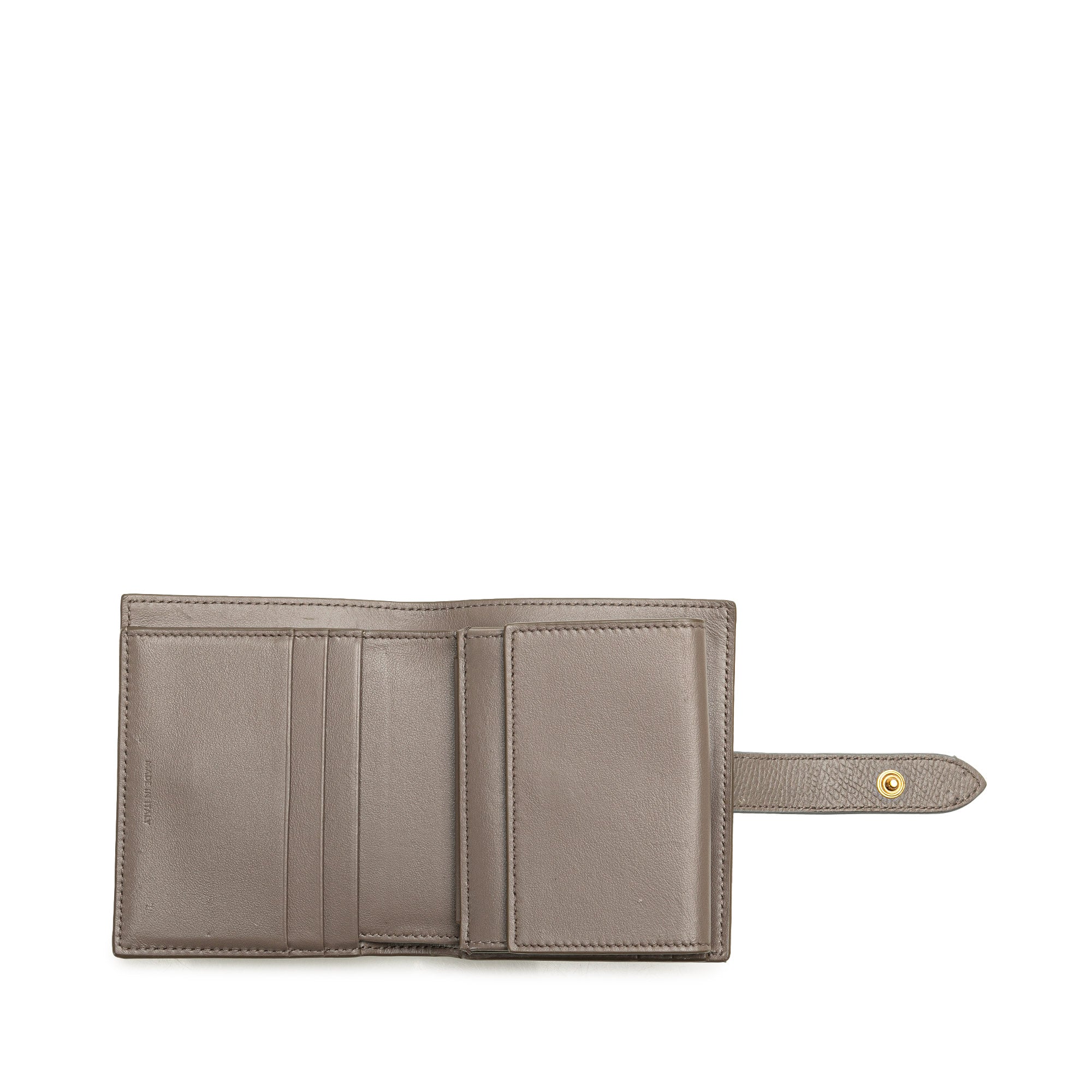 Celine | Pre-Owned Small Multifunction Strap Wallet | Brown