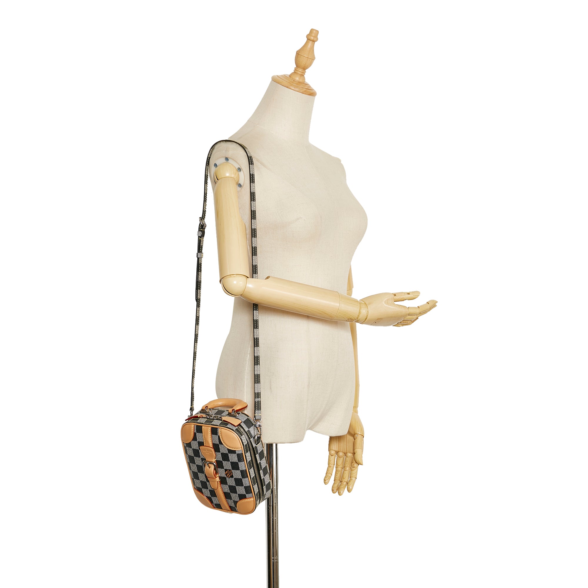 Louis Vuitton | Pre-Owned Damier Colors Valisette Verticale | Gray