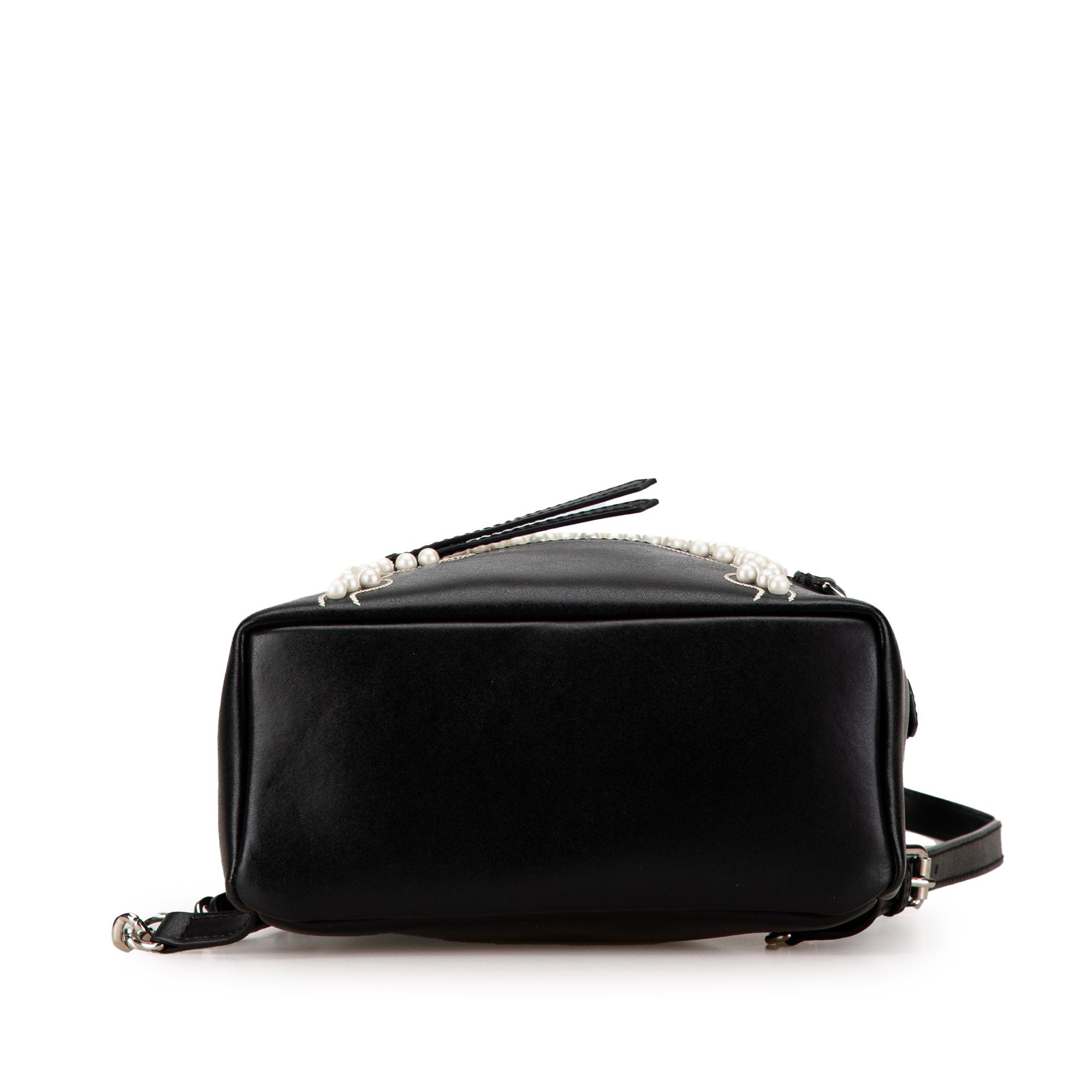Luxclusif | Fendi | Pre-Owned Mini By The Way Leather Ribbon Pearl