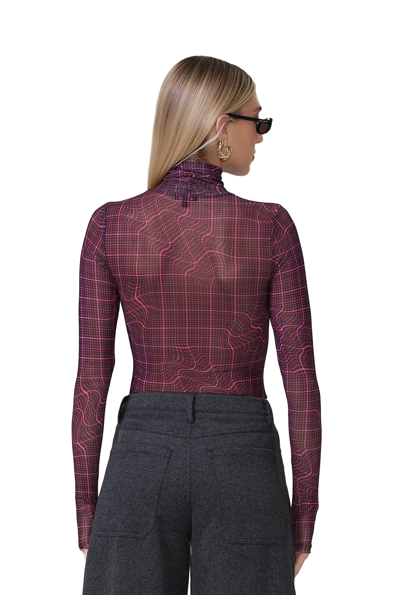 Zadie Top | Twisted Plaid