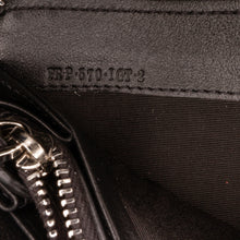 Valentino | Pre-Owned Studded Zip Around Wallet | Black