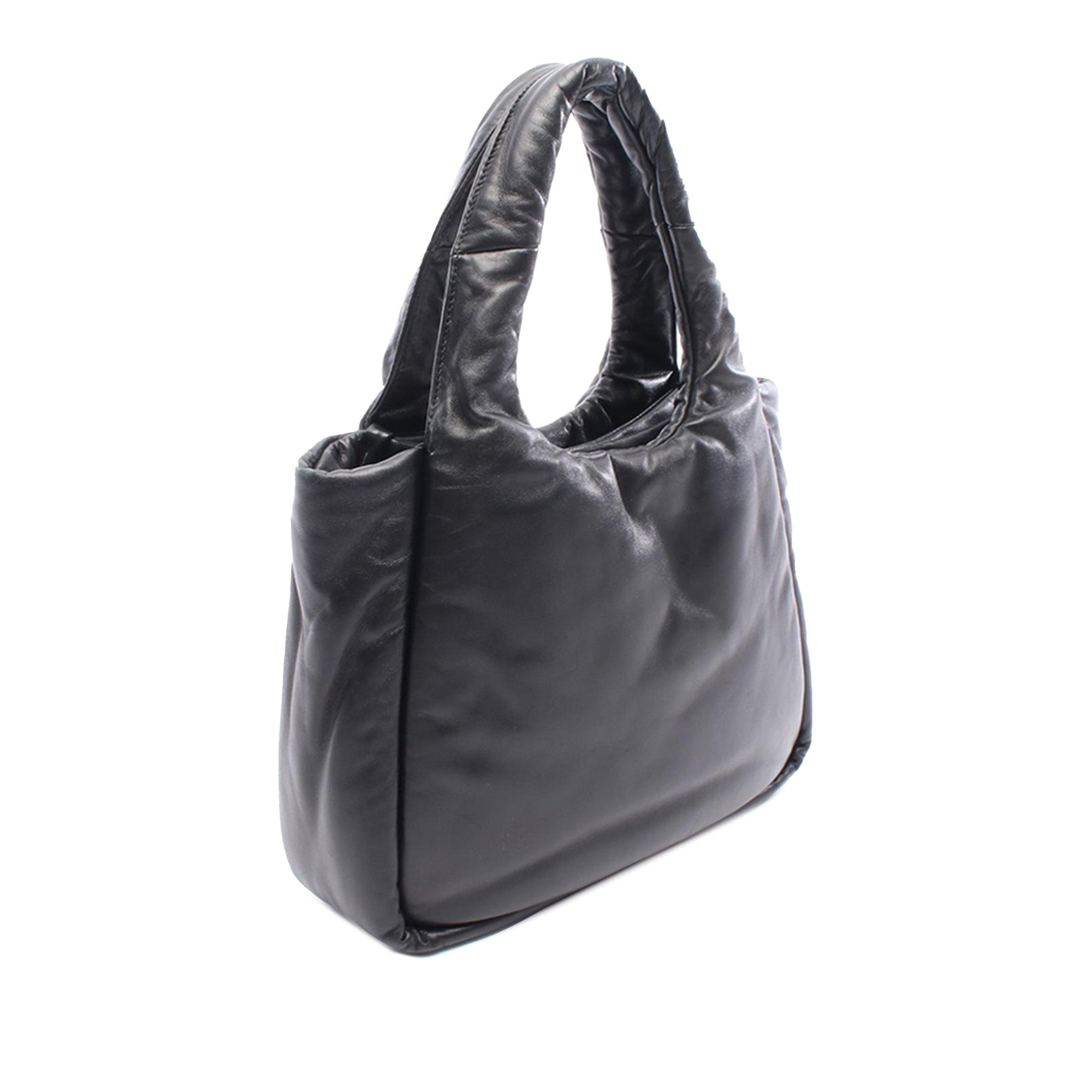 Prada | Pre-Owned Padded Soft Nappa Bag | Black