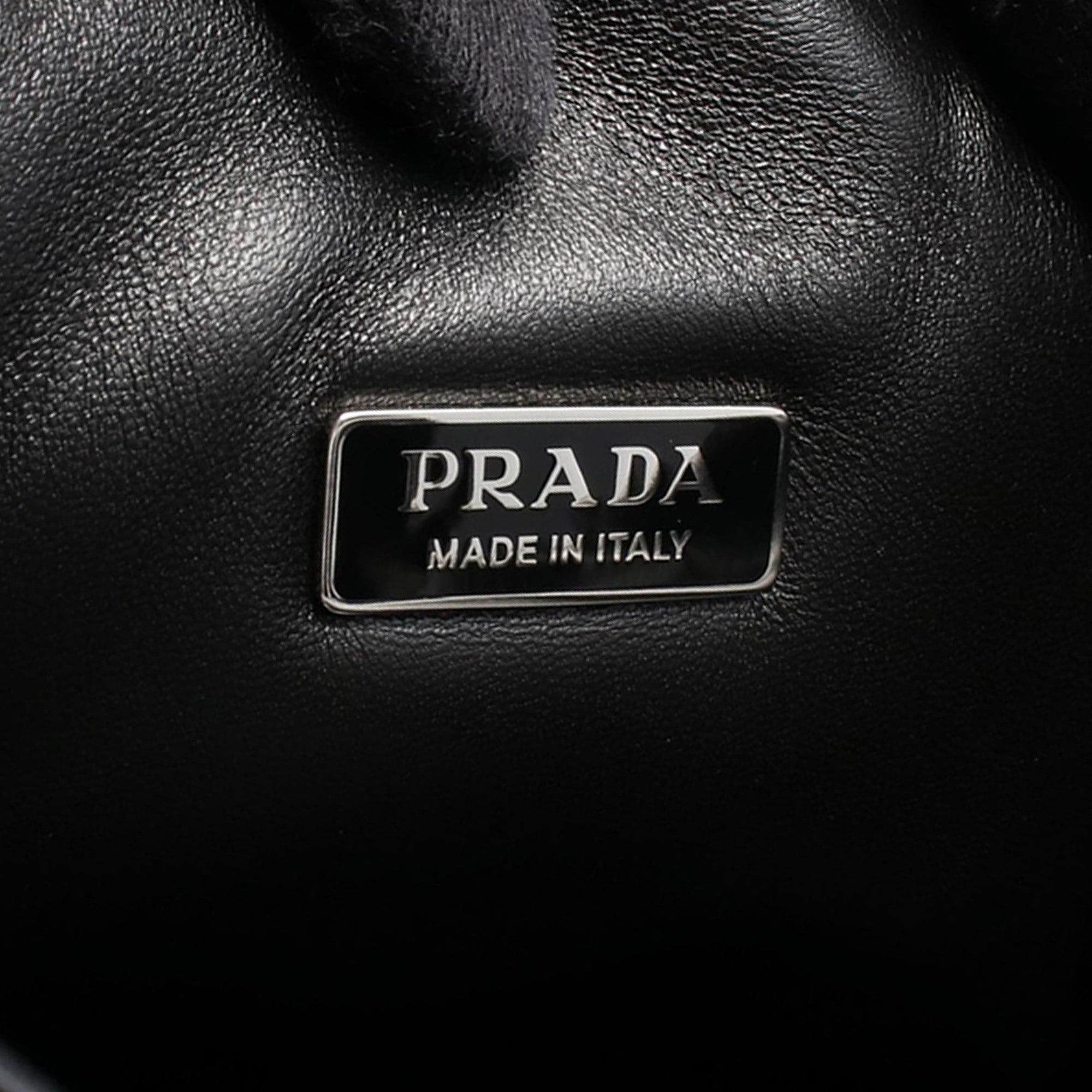 Prada | Pre-Owned Padded Soft Nappa Bag | Black