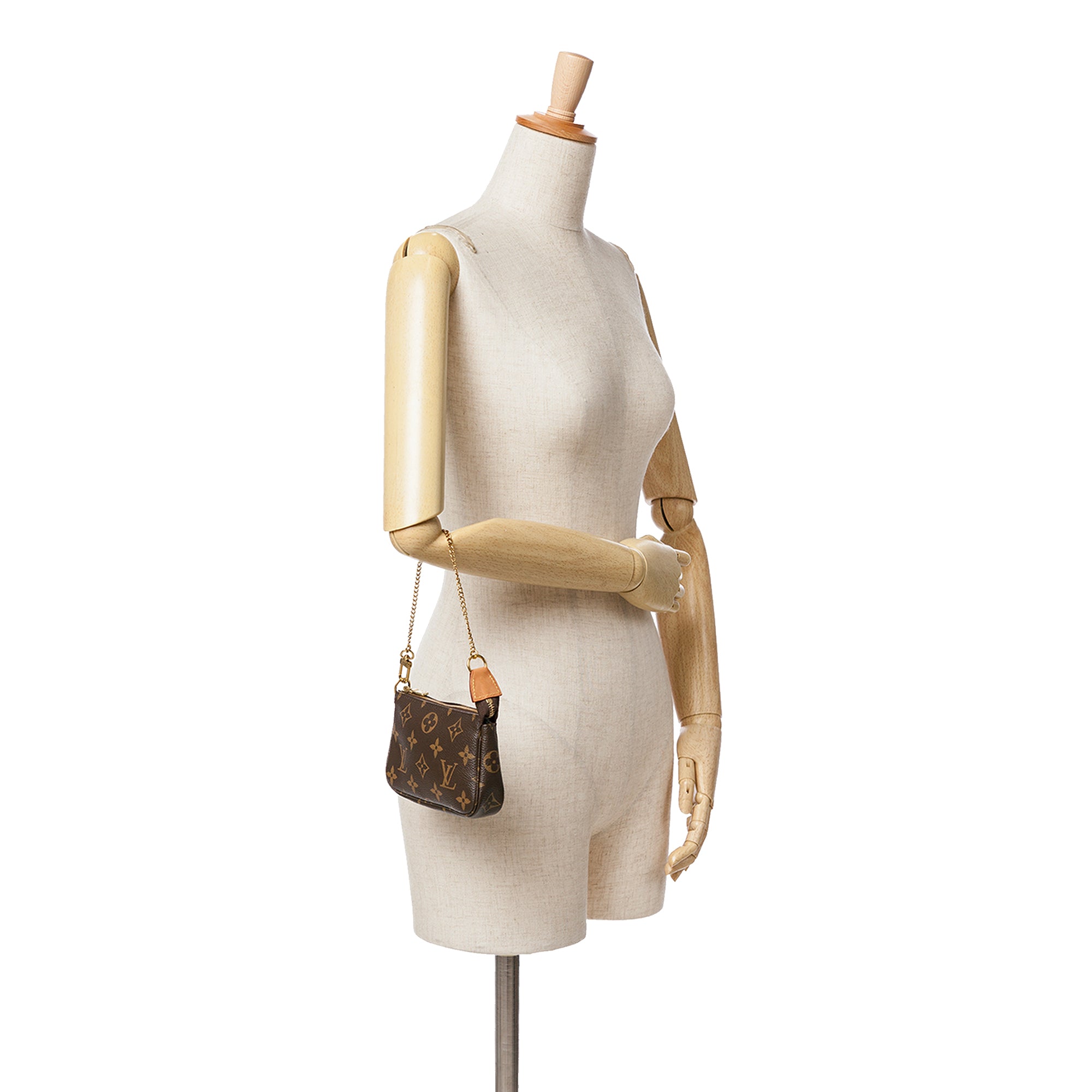 Louis Vuitton | Pre-Owned Monogram Mini Pochette Accessoires - II | Brown