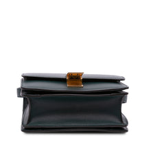 Celine | Pre-Owned Small Calfskin Classic Box | Green/Dark Green