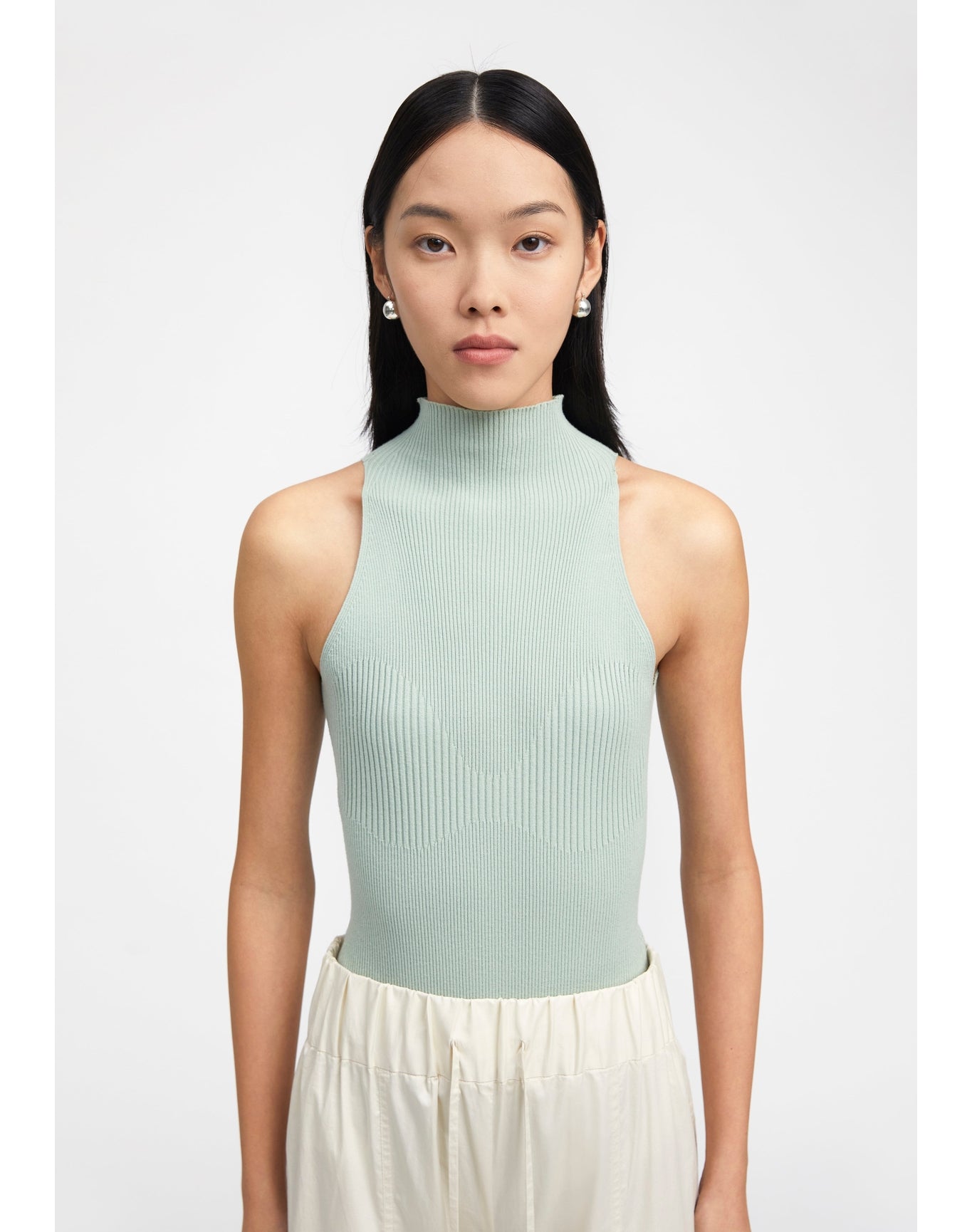 Zero402 | Ribbed Bodysuit | Sage