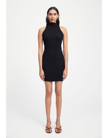 Zero403 | Ribbed Mini Dress | Black