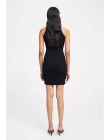 Zero403 | Ribbed Mini Dress | Black