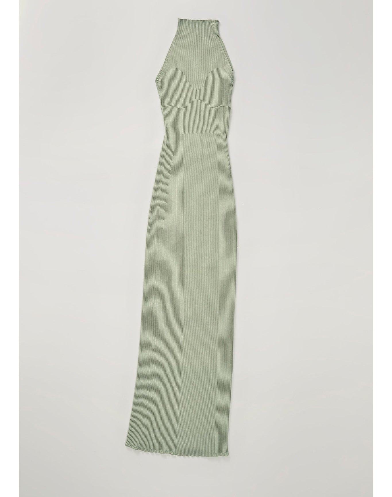 Zero404 | Ribbed Maxi Dress | Sage