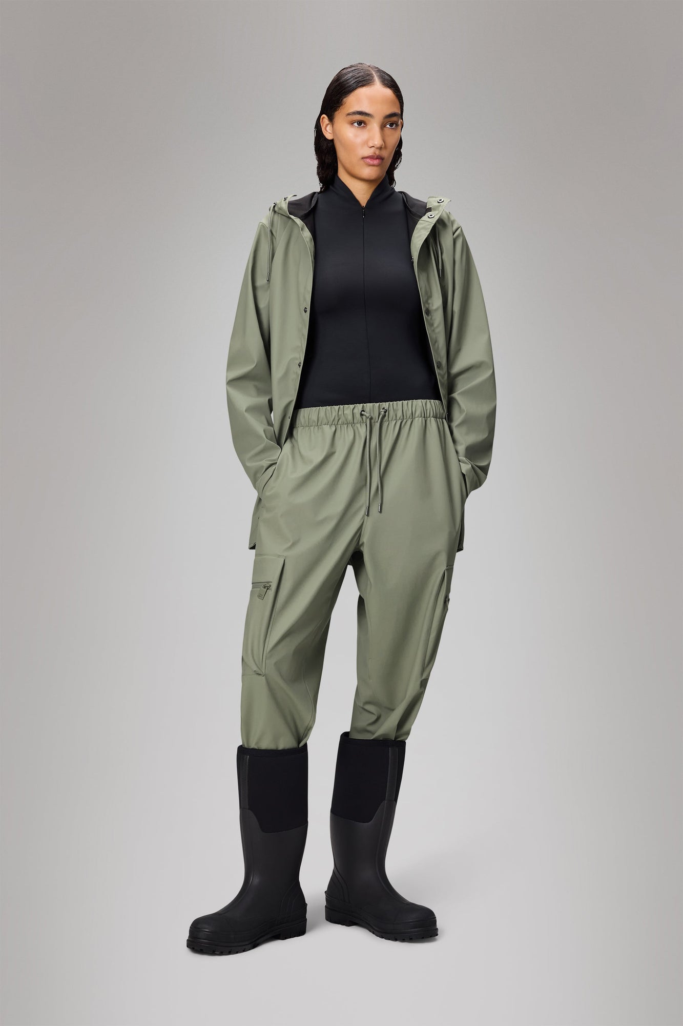 RAINS Cargo Rain Pants Regular Drift Pants