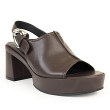 Zella Sandal Dress Platform | Java Faux Stretch Nappa