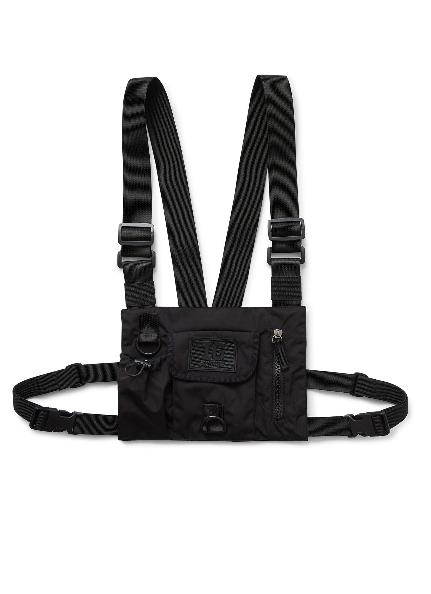 Boys | Nylon Waist Bag | Black