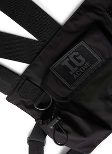 Boys | Nylon Waist Bag | Black