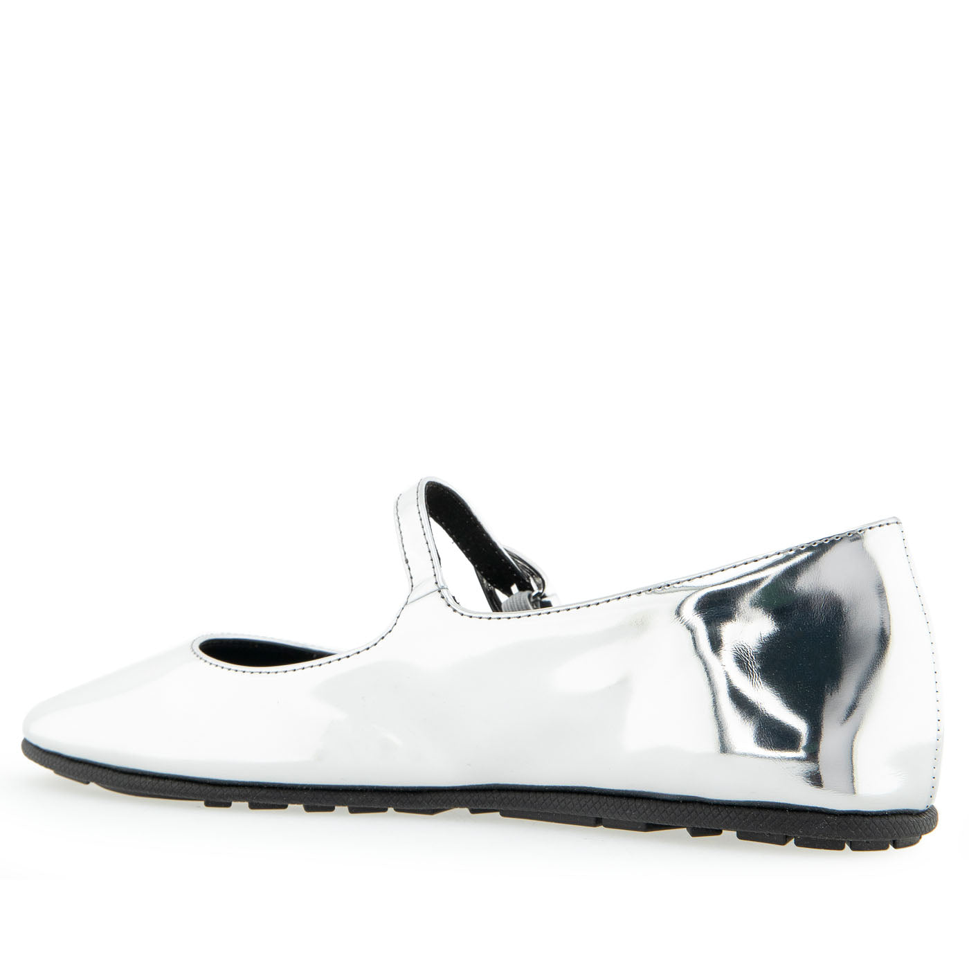 Perry | Silver Mirror Faux Leather