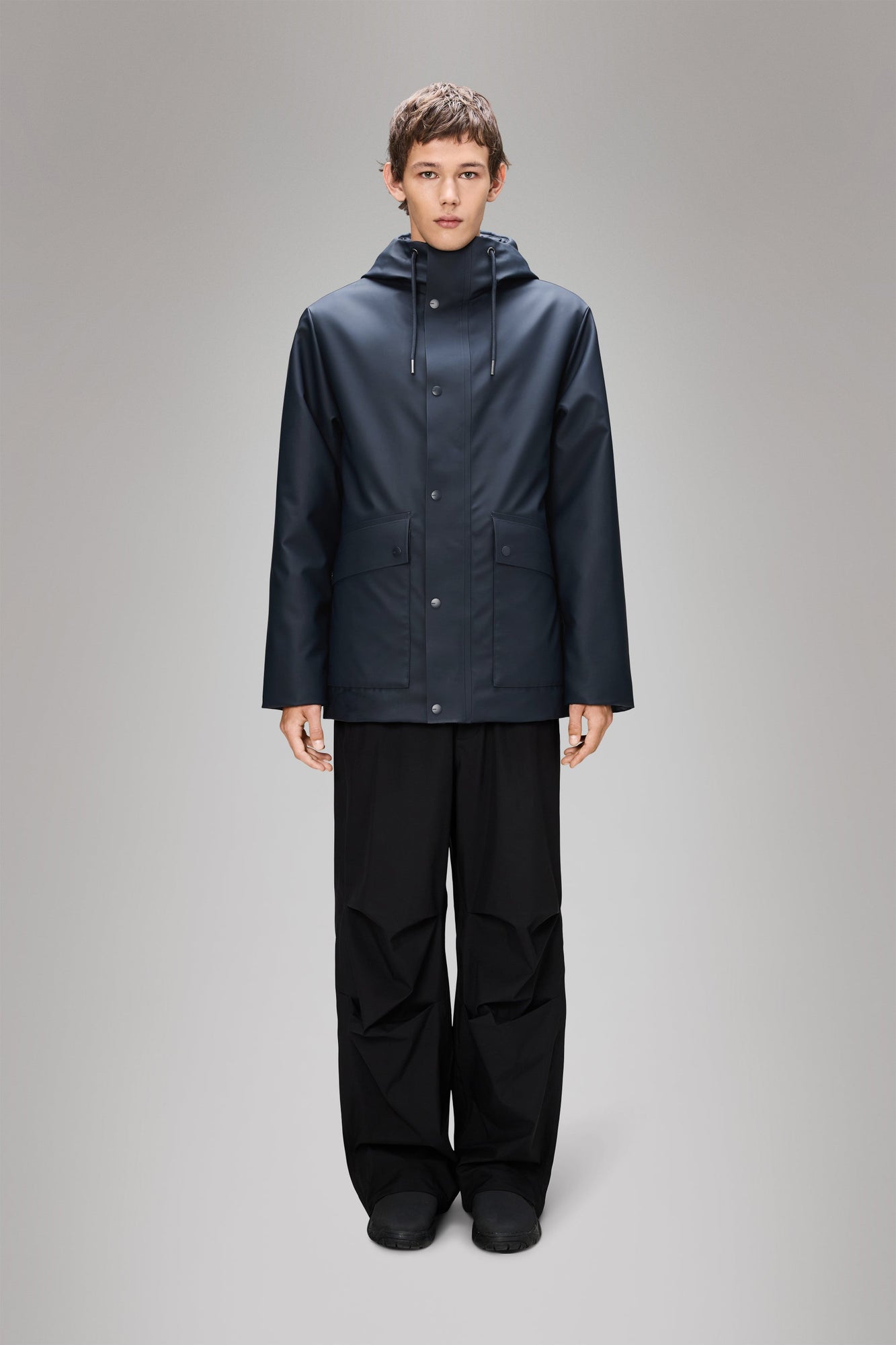 RAINS Nome Parka Navy Jacket