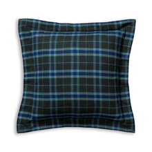 Aberdeen Euro Pillow | Velvet Green / Indigo
