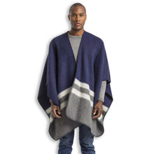 Unisex | Olsen Cape | Navy / Dark Grey / Ivory