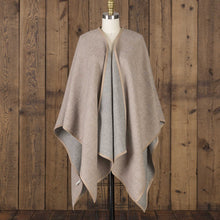 Unisex | Vienna Cape | Light Grey / Taupe