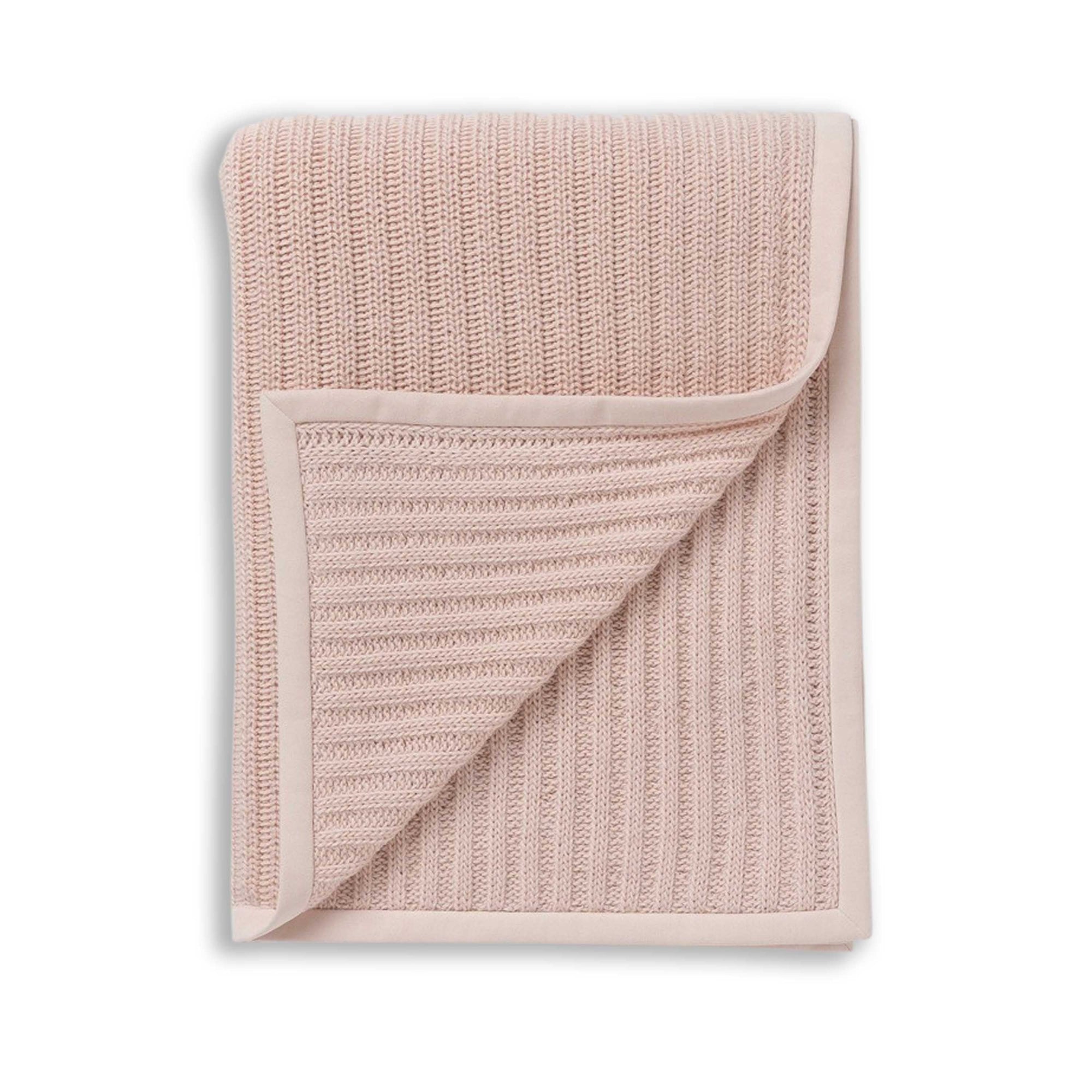 Rib Throw | Pink Powder