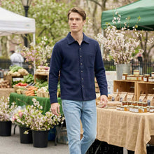 Men | Knit Shirt | Navy