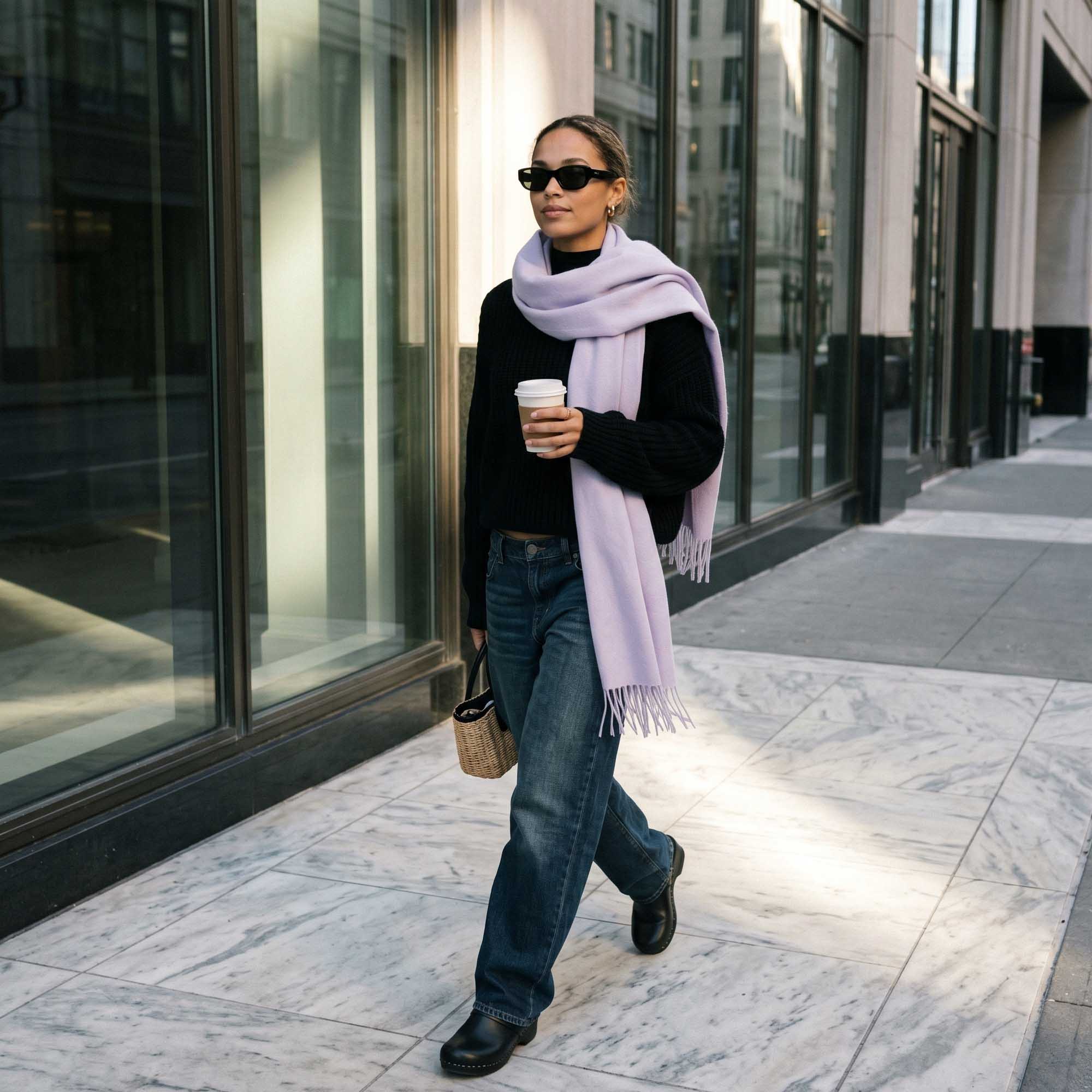 Unisex | Maxi Wrap | Solid Lavender