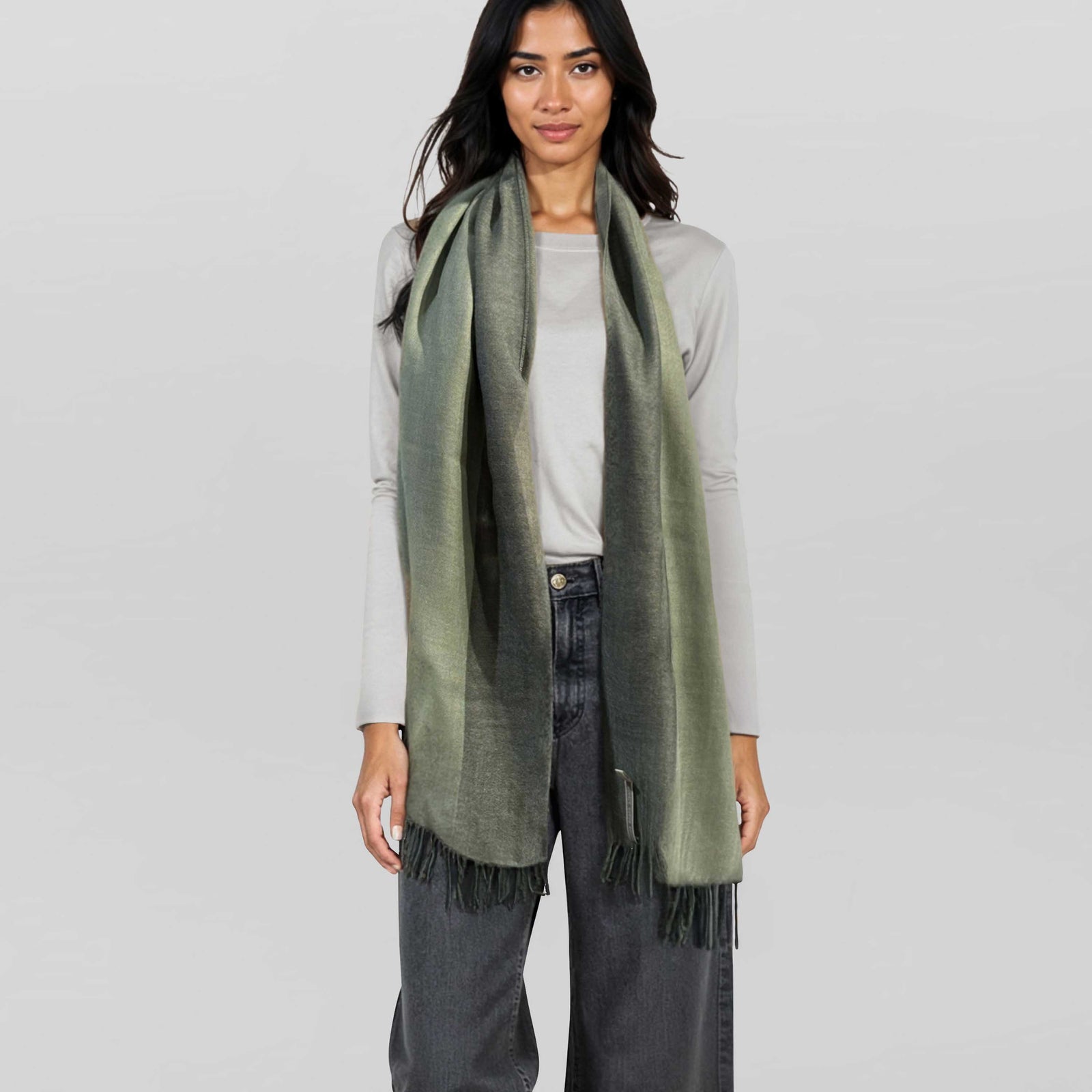 Derby Wrap | Velvet Green/Sage