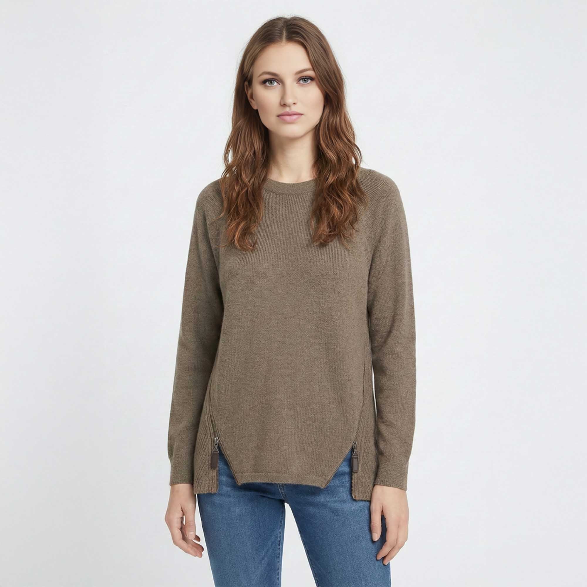 Women | Lea Zip | Moss