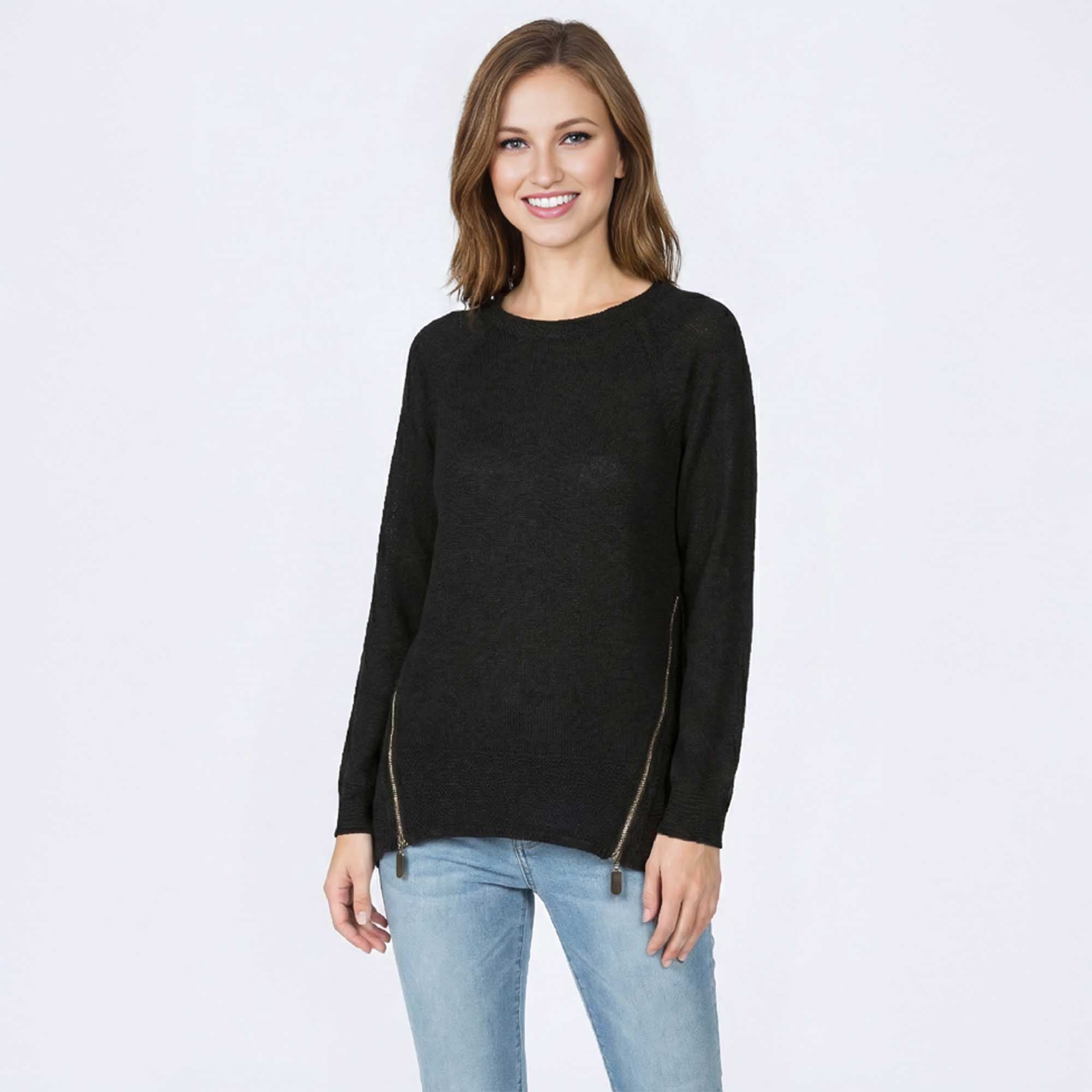 Women | Lea Zip | Black