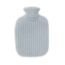Ribbed Hot Water Bottle | Spa Blue