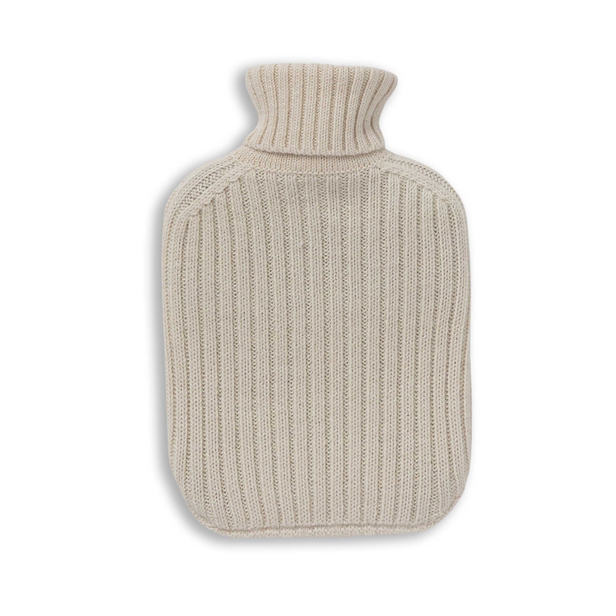 Ribbed Hot Water Bottle | Ivory