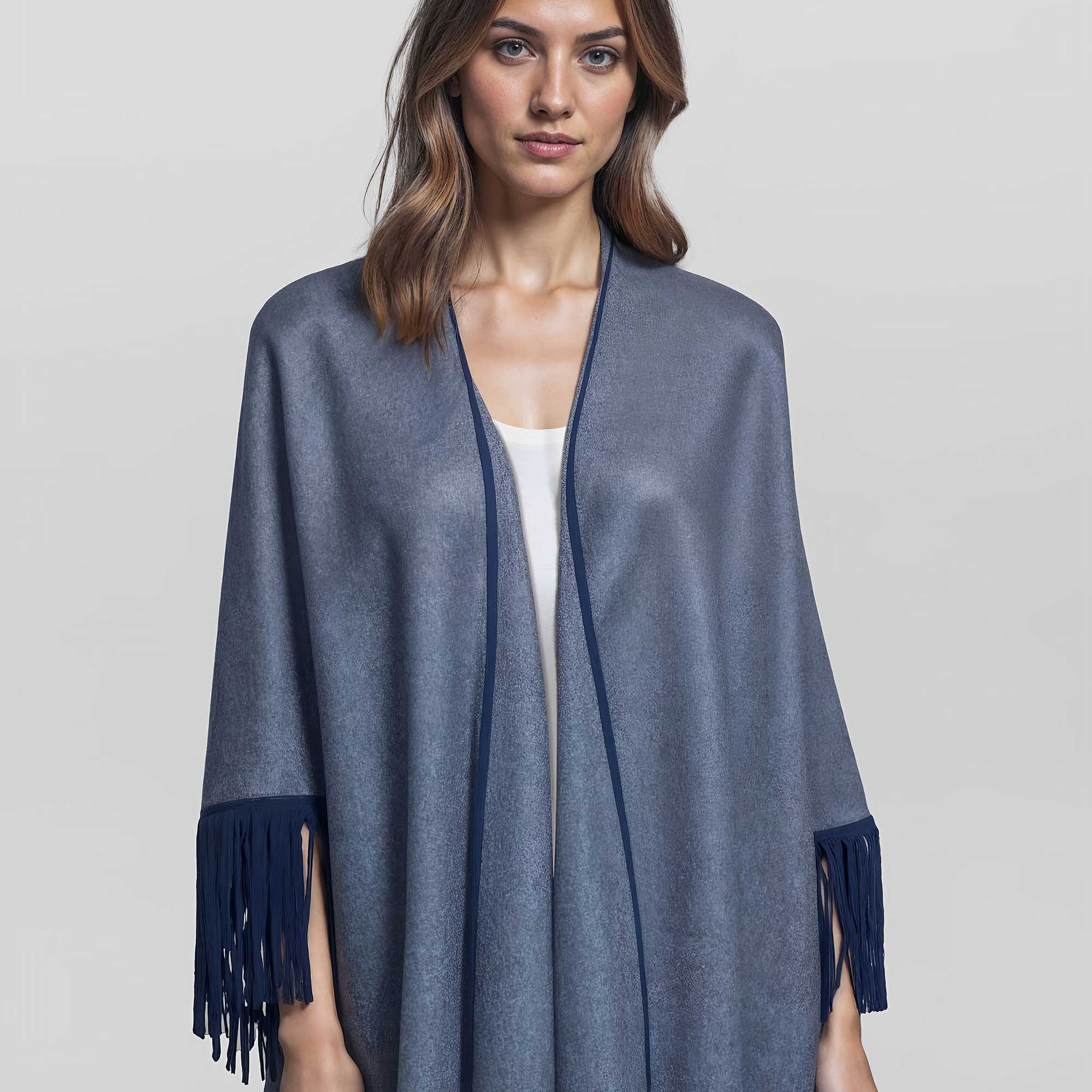 Unisex | Santa Fe Cape | Light Grey